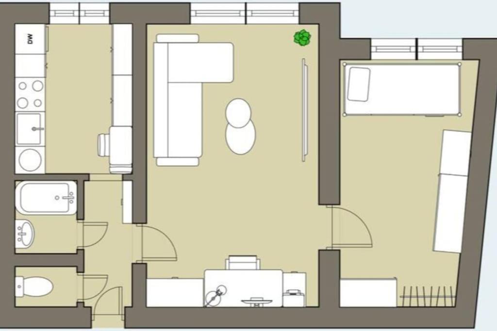 Vienna: Cozy 2-Room Apt. Экстерьер фото